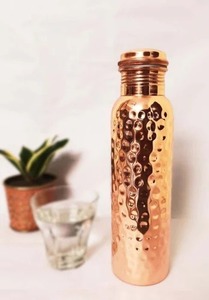 Handmade hammered <b>copper</b> <b>bottle</b> India custom engraved <b>copper</b> <b>bottle</b> bulk New Design - Product Image 5