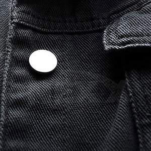 Chaqueta Vaquera Informal de Alta Calidad para Mujer, Nueva Llegada, Venta al por Mayor Personalizada para Mujer, MOQ Bajo, Chaqueta Vaquera Lavada Linda - Product Image 4