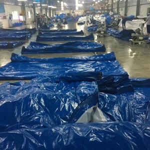 Meilleure vente K-Tarp Vina haute qualité bleu PE bâche à usage moyen en vrac OEM ODM personnalisé découpe fabricant Vietnam - Product Image 4