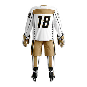 Nuevo Conjunto de Uniforme de Hockey sobre Hielo de Alta Calidad, Último Diseño, Técnica de Bordado, 100% Poliéster, Secado Rápido - Product Image 5