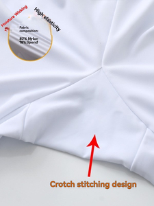 Uniforme de karaté durable à coutures renforcées, tenue d'entraînement de taekwondo et arts martiaux, vêtement de pratique respirant et léger avec ceinture - Product Image 2