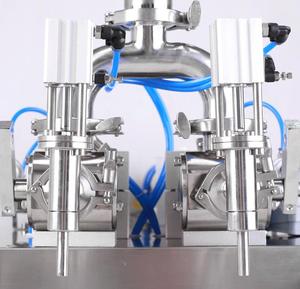 เครื่องบรรจุของเหลวแบบหัวฉีดคู่พร้อมถัง - Product Image 3