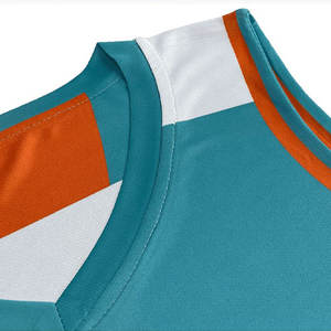 Camiseta de baloncesto sin mangas con cuello redondo, de secado rápido, impermeable, ligera, con el mejor diseño y la mejor fabricación. - Product Image 3