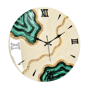 Top Resin Wood <b>Clocks</b> for Luxury Decor Unique Design Full Customized Resin Epoxy & Wood Wall <b>Clock</b> for Christmas Decorate - Product Image 6