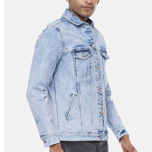 Chaqueta de Mezclilla Clásica para Hombre, Informal, de Manga Larga, con Botones al Frente, para Uso Diario y al Aire Libre - Product Image 3