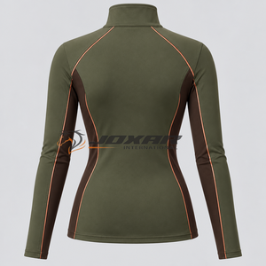 Camisetas Interiores de Equitación para Mujer, Transpirables, Ecológicas, Ligeras, de Tela Elástica, Control de Humedad, Ajuste Cómodo - Product Image 3