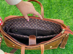 Vintage Handmade Leather Travel <b>Messenger</b> Office Crossbody <b>Bag</b> Laptop Briefcase Computer College Satchel <b>Bag</b> <b>for</b> <b>Men</b> and Women - Product Image 6