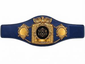 Ceinture de boxe personnalisée bleue, ceinture de championnat universelle, ceinture de championnat sur mesure, ceinture de championnat UFC Legacy, ceinture de MMA personnalisée - Product Image 3