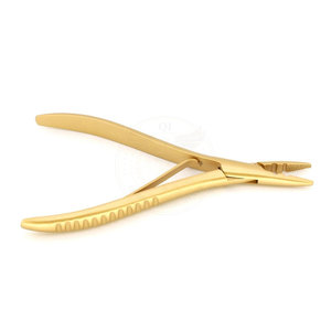 <b>Micro</b> Ring Hair <b>Extensions</b> Stainless Steel Plier Tool for Hair <b>Extension</b> Application and Removal Salon Use Made in Pakistan - Product Image 1