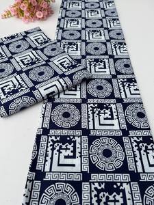 ผ้าฝ้ายพิมพ์ลายแอฟริกันที่นักออกแบบใช้ในลูซาคา แอฟริกาและยุโรป สำหรับตัดเย็บเสื้อผ้าแอฟริกัน ขายส่งคุณภาพพรีเมียม - Product Image 6