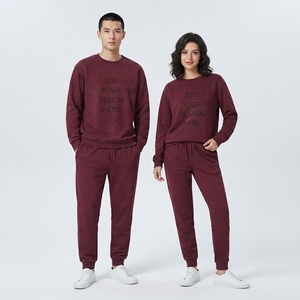 Factory Wholesale Men's Casual Long sleeved Hooded Sports Shirts Solid colored Hooded Sweatshirt unisex Tracksuit - Product Image 2