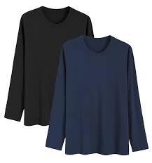 T-shirt unisexe à manches longues, coupe ample, sportif, 100% coton/fibre de bambou, écologique, teint en fil, 260g, à personnaliser - Product Image 4