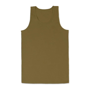 Cotton <b>Stringer</b> Gym Fitness Tank Top Low Price Breathable Solid Color Fitness & Casual Wear <b>Vest</b> for Man - Product Image 4