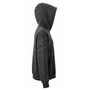 Sudadera con capucha de algodón mezclado con pedrería, de calidad premium, diseñada para brindar comodidad, estilo y uso diario. - Product Image 3
