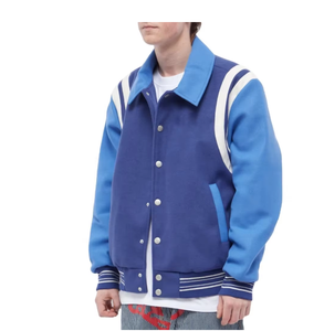 Vestes Letterman en Laine de Haute Qualité Fabriquées sur Mesure pour Hommes avec Logo sur le Devant Anti-Bactérien Hiver - Product Image 1