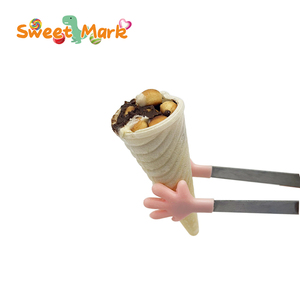 Cialde al cioccolato croccanti a forma di gelato biscotti al cioccolato - Product Image 6