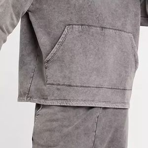 Ensembles de survêtements d'hiver pour hommes de haute qualité professionnels avec capuche, logo personnalisé, polyester/coton, service OEM sur mesure - Product Image 5