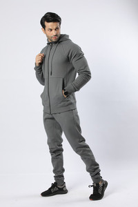 <b>Oversized</b> Tracksuit Streetwear <b>Jogger</b> Set Hoodie Set Unisex Cotton Fleece Y2K Retro Custom OEM ODM Wholesale Manufacturer - Product Image 5