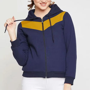 Sudadera con capucha extragrande personalizada con cremallera completa para hombre y mujer, chaqueta con capucha de forro polar grueso, ropa urbana - Product Image 6
