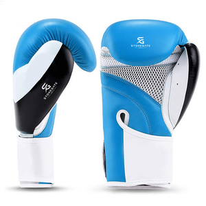 Premium Leather Boxing Gloves Custom Logo Adjustable Wrist <b>Strap</b> for Training Sparring Muay Thai Kick Boxing 2026 - Product Image 3
