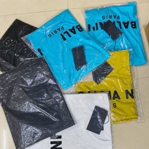เสื้อยืดแบรนด์สั่งทำ ผ้าฝ้าย พิมพ์ลายกราฟิก สีดำ น้ำเงิน เหลือง ขาว โลโก้ปารีส ขายส่งจำนวนมาก มีสินค้าพร้อมส่ง - Product Image 1