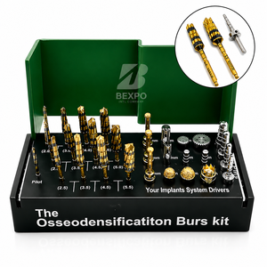 Kit Premium de Fresas para Osteodensificación Dental, para Expansión Ósea de Implantes, Osteotomía, Kit de Acero Inoxidable, Instrumentos Dentales - Product Image 3