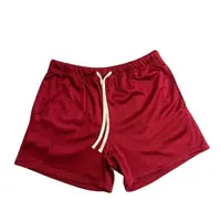 Pantalones cortos deportivos con logotipo personalizado para hombre, shorts de malla transpirables para correr, gimnasio, baloncesto, Verano