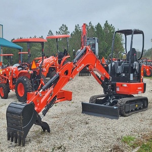 Mini-excavatrice compacte KX033-4 avec moteur diesel, boîte de vitesses, hydraulique auxiliaire et option cabine - Product Image 4