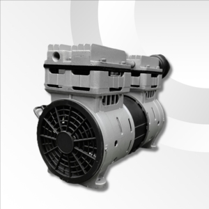 Compresor de aire compacto de 750W AC Nueva bomba de pistón de aluminio sin ruido y sin aceite para uso industrial - Product Image 2