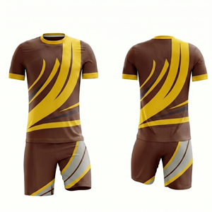 Uniforme de football unisexe de haute qualité, respirant, séchage rapide, léger, anti-humidité, antibactérien, sangle réglable, 100% - Product Image 5