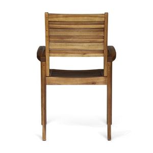 Outdoor <b>Dining</b> <b>Chair</b> in <b>Teak</b> 63223.00 KD Model for Patio Furniture - Product Image 5