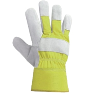 Guantes de Soldadura de Cuero Vacuno de Alta Resistencia, Resistentes a la Abrasión, Guantes de Protección Industrial para Trabajo - Product Image 3