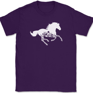 เสื้อยืดขี่ม้าสำหรับผู้ชายและผู้หญิง - Product Image 2