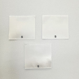 Etiquetas de tamaño personalizado XS a XXXL | Pegatinas adhesivas de cuello trasero para ropa, uniformes y camisas | Rápido de aplicar - Product Image 5