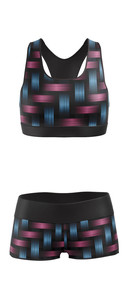 Ensemble 2 pièces de leggings de sport sans couture pour femme, soutien-gorge de yoga dos nu et leggings d'entraînement, tenue de sport pour la course à pied - Product Image 5
