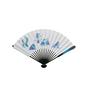 Éventail léger en bambou fait main pour l'extérieur, l'été et la collection de cadeaux - Product Image 6