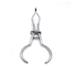 Pince à perforer en acier inoxydable pour diaphragmes en caoutchouc, instrument chirurgical manuel, certifié CE - Product Image 4