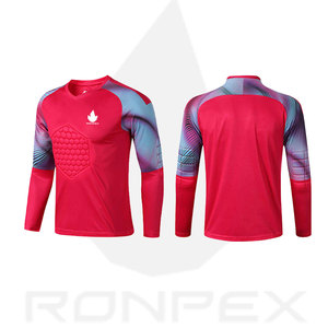 Uniforme de Portero de Fútbol Profesional de Calidad de Exportación, 100% Poliéster, Ecológico, Ligero, de Secado Rápido y Transpirable - Product Image 2