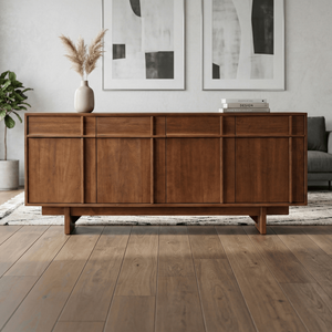 Eco-Friendly Zevan Wooden Nightstand Natural Finishing Handcrafted Solid Wood Modern Bedroom Villa Hotel Apartment Projects - Product Image 1