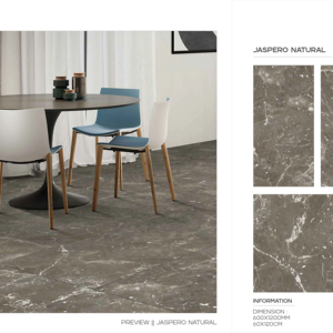 Carreaux de porcelaine polie et émaillée avec texture sculptée, grand format premium, adaptés pour revêtements de sol et murs. - Product Image 1