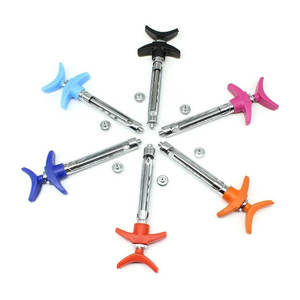 Instruments dentaires, seringue aspirante en acier inoxydable, implant chirurgical dentaire, fournitures dentaires professionnelles réutilisables, anesthésie - Product Image 1