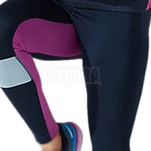 Nouveau design Leggings de sport pour femme à séchage rapide, en soie, imprimés par sublimation, taille élastique, pour le yoga et l'entraînement - Product Image 4