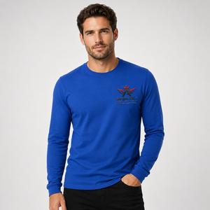 <b>Men</b> Long Sleeve T Shirt Lightweight Casual Apparel <b>Men</b> Long Sleeve T Shirt Featuring Comfortable <b>Stretch</b> Fabric For Daily Wear - Product Image 1
