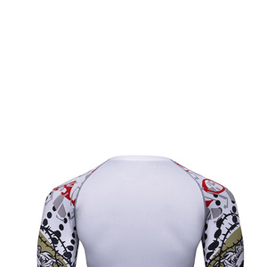 Vente en gros de rashguards MMA personnalisés pour hommes, manches longues, séchage rapide, respirants, fabriqués au Pakistan, impression par sublimation, compression, OEM ODM - Product Image 5