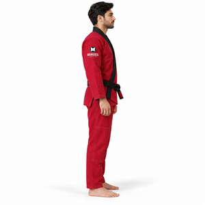 Uniforme de Entrenamiento de Jiu Jitsu Brasileño IBJJF, Modelo Mangoes Fashion Preshrunk Gold Weave, Pantalones Ligeros de Algodón Ripstop para Gimnasio - Product Image 3