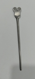 Sonde papillon rainurée en acier inoxydable de haute qualité pour l'exploration des plaies et la guidée de tissus en chirurgie - Product Image 3