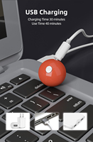 Transparenter Männlicher Masturbator mit Abnehmbarem Ei-Vibrator Luftstrom-Stimulation Offener Stroker für Männer BlueRabbit Großhandel ODM