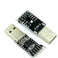 Module CP2102 USB vers TTL, module USB vers port série, téléchargeur UART avec câble DuPont CH340 FT232 PL2303 UART