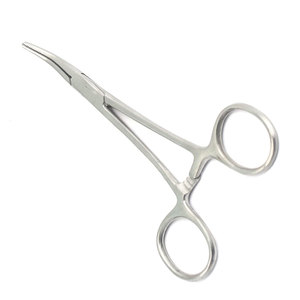 Pinzas de Crile Manuales de Acero Inoxidable de 5.5 Pulgadas Curvas de Grado Premium Autoclavables, Hemostato Quirúrgico con Certificación CE para Uso Médico y Dental - Product Image 5