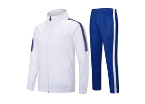 Prix de gros Nouveau design Survêtement d'entraînement de football imprimé uni 100% polyester respirant séchage rapide coupe ajustée unisexe vêtements de sport - Product Image 6